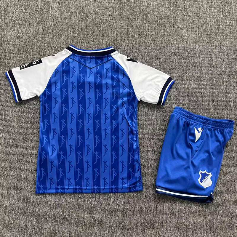 25/26 Hoffenheim home kids jersey set back view