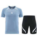 26/27 AD Blue Grey Training Shirt Suit#AD16