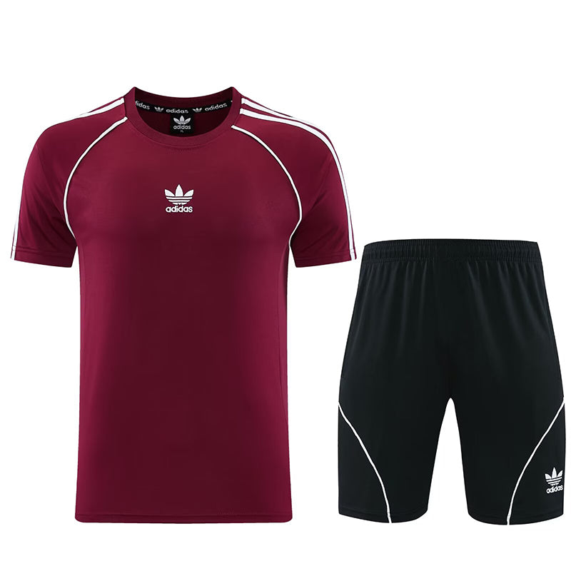 26/27 AD Red Training Shirt Suit #AD10
