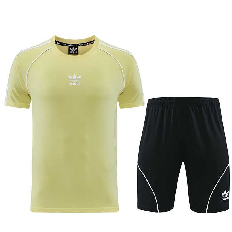 26/27 AD Yellow Training Shirt Suit #AD10