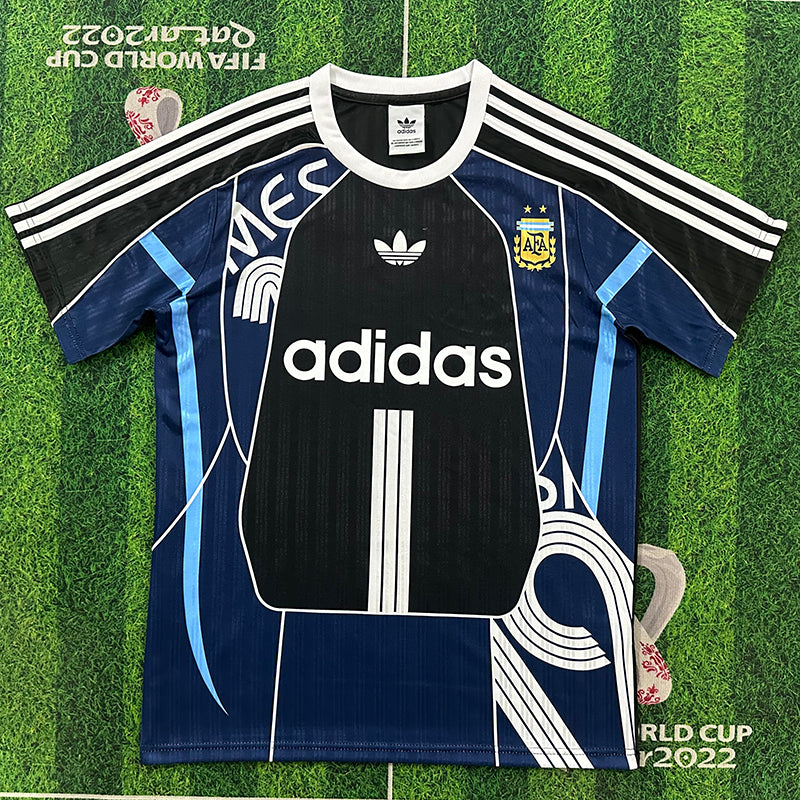 26/27 Argentina Clover Special Edition Blue Black Fans Soccer Jersey