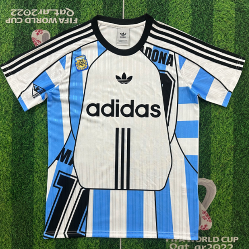 26/27 Argentina Clover Special Edition White Fans Soccer Jersey