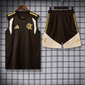 26/27 Corinthians Black Tank top and shorts suit