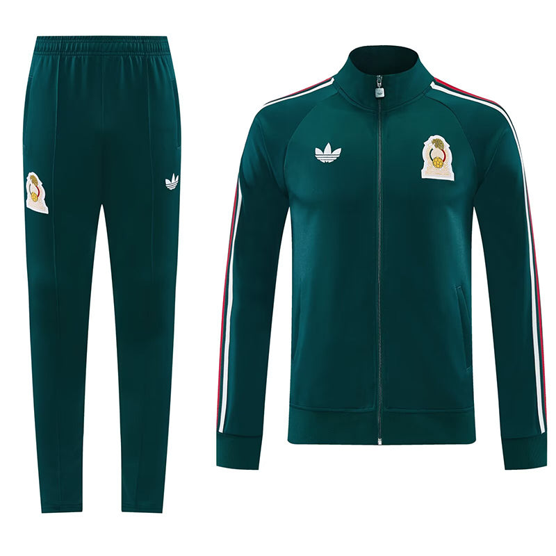 26/27 Mexico Dark Green Jacket Tracksuit