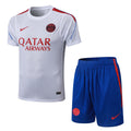 26/27 PSG White Player Version Tank top and Blue shorts suit