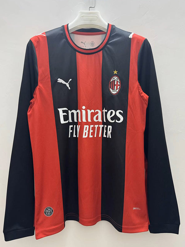 AC Milan home long sleeve jersey image 1
