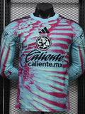26/27 Club America Goalkeeper Long Sleeve Player Version Soccer Jersey
