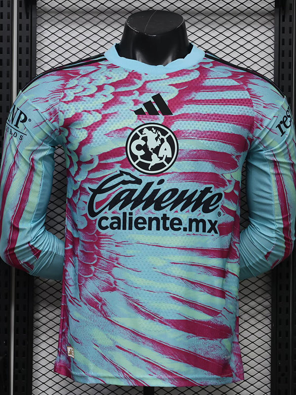 26/27 Club America Goalkeeper Long Sleeve Player Version Soccer Jersey