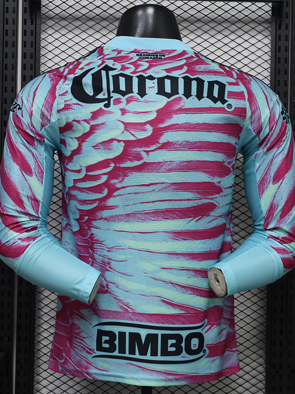 26/27 Club America Goalkeeper Long Sleeve Player Version Soccer Jersey