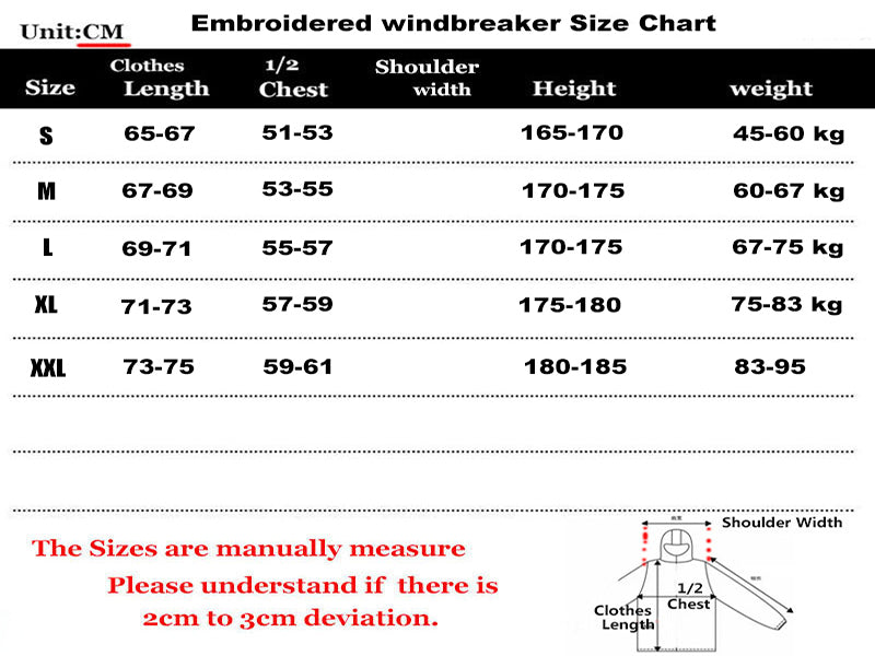 ARS royal blue leisure windbreaker