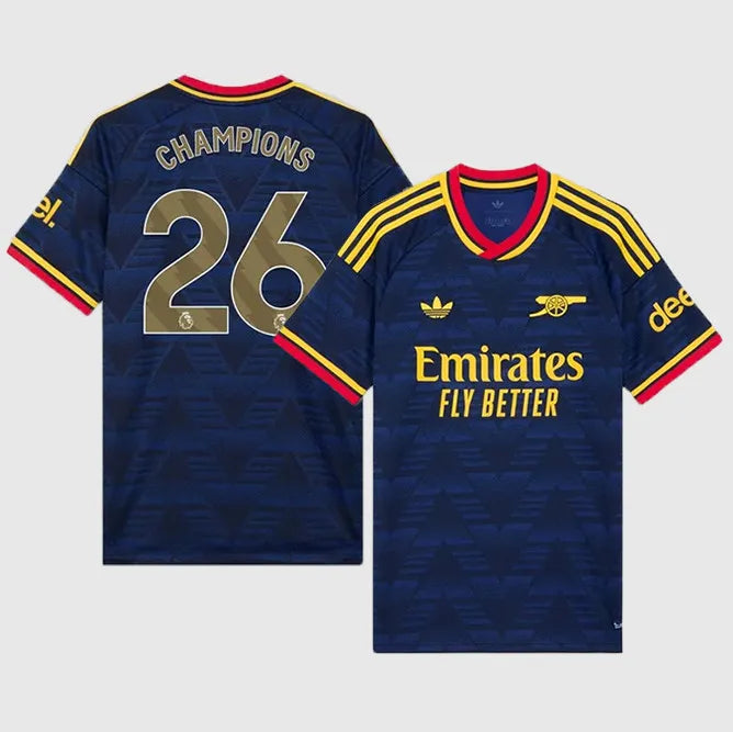Arsenal 2026/27 Away Jersey (CHAMPIONS 26 Print) — product image 1