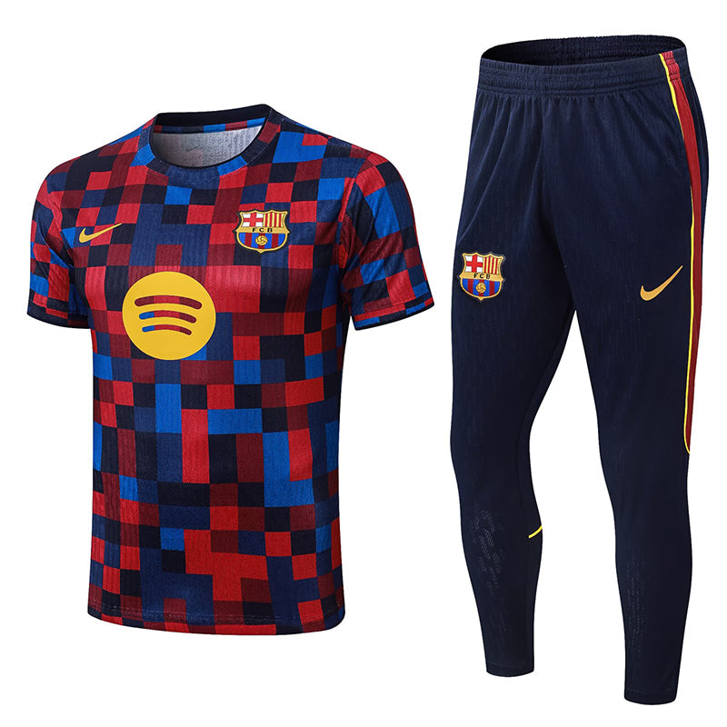 26/27 BAR Grid inkjet Player Version Shirts and Royal Blue Pants