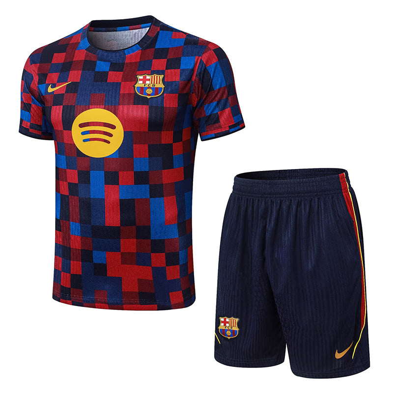 26/27 BAR Grid inkjet Player Version Training Shirts Suit