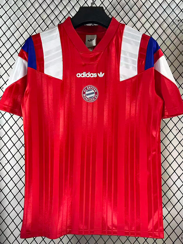 Bayern EQT red fans soccer jersey