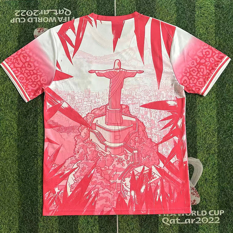 26/27 Brazi Jesus Statue Edition Purple Fans Soccer Jersey