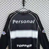 2002 Club Olimpia away long sleeve retro jersey view 4