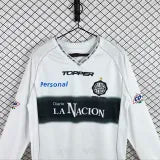 2002 Club Olimpia home long sleeve retro jersey view 3