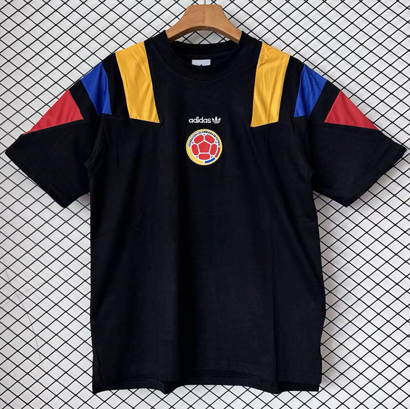 Colombia royal blue retro jersey image 1