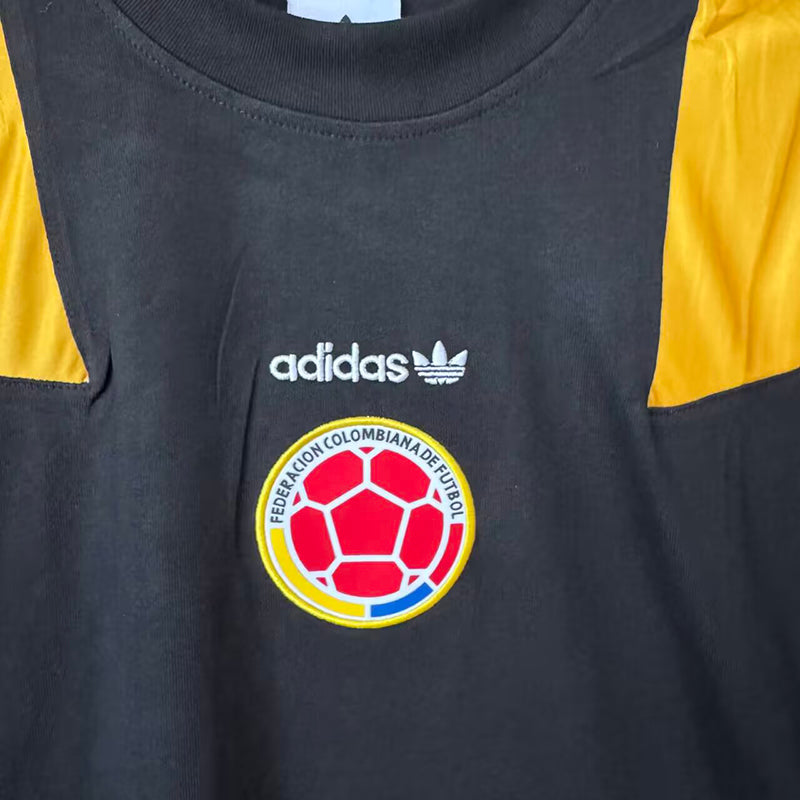 Colombia royal blue retro jersey image 4