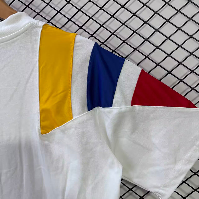 Colombia white retro jersey image 6