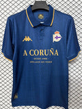 26/27 La Coruna Street style version Royal Blue Fans Soccer Jersey