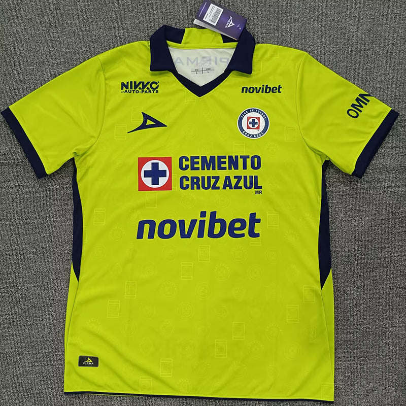 26/27 Cruz Azul Goalkeeper Grass color Fans Soccer Jersey