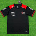 2026 Ferrari Red Blue Round Neck Racing T-Shirt
