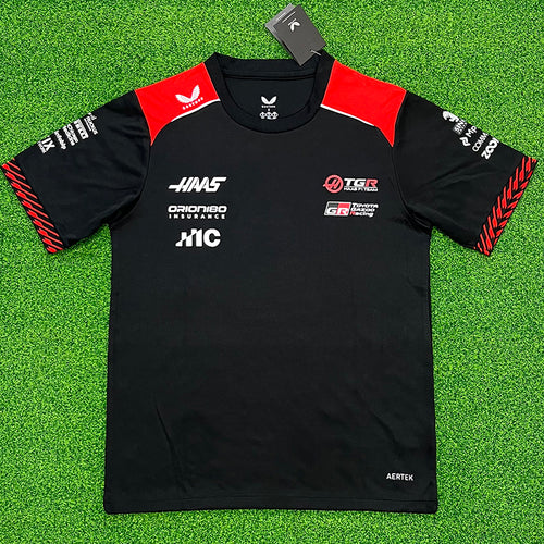 2026 Ferrari Red Blue Round Neck Racing T-Shirt
