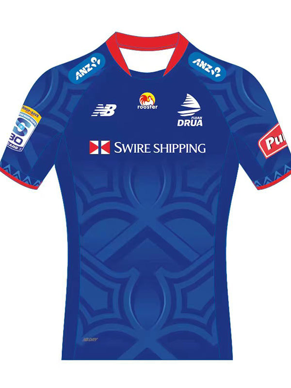 2026 Fiji Blue Rugby Jersey