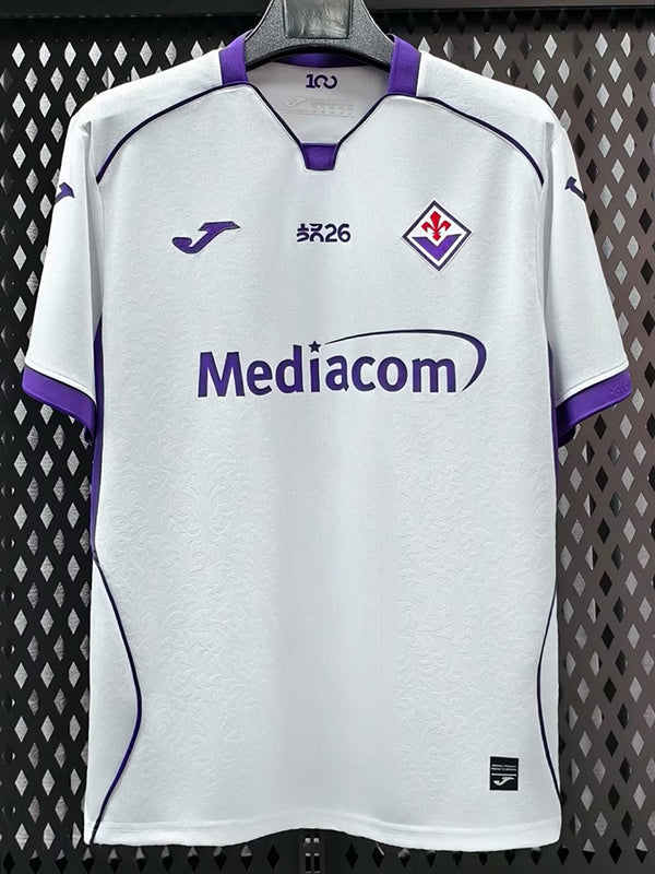 26/27 Fiorentina Away Fans Soccer Jersey