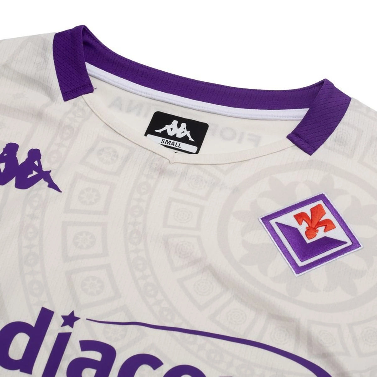 Fiorentina 2025/26 Away Fans Jersey detail