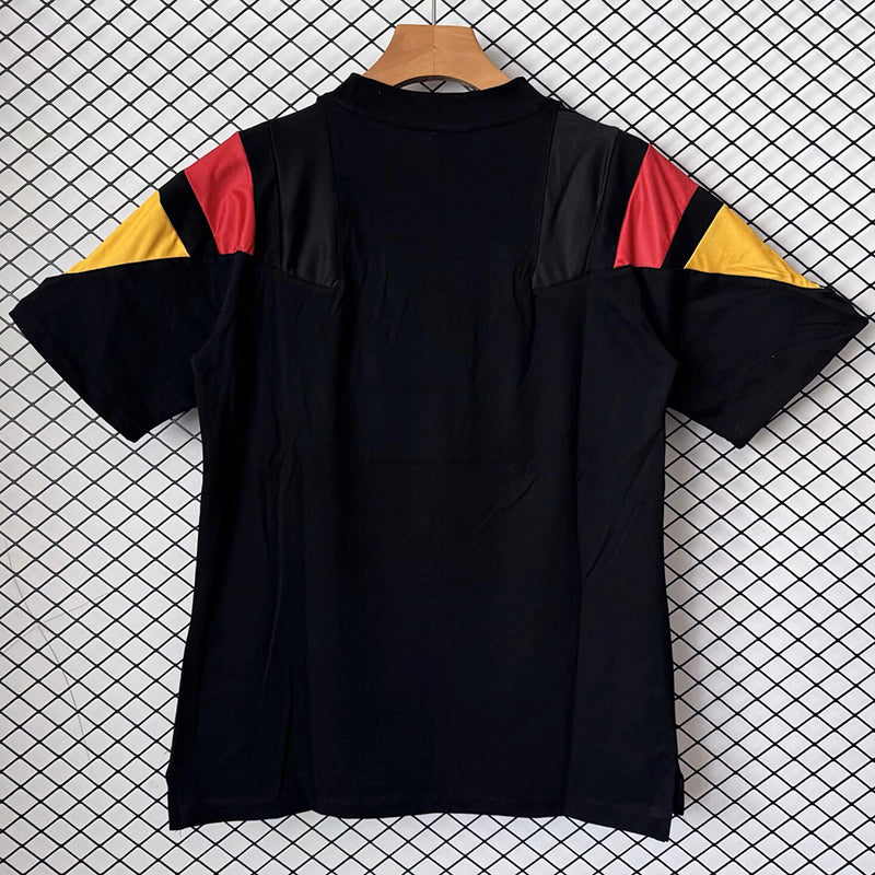 Germany black all-cotton retro jersey image 2