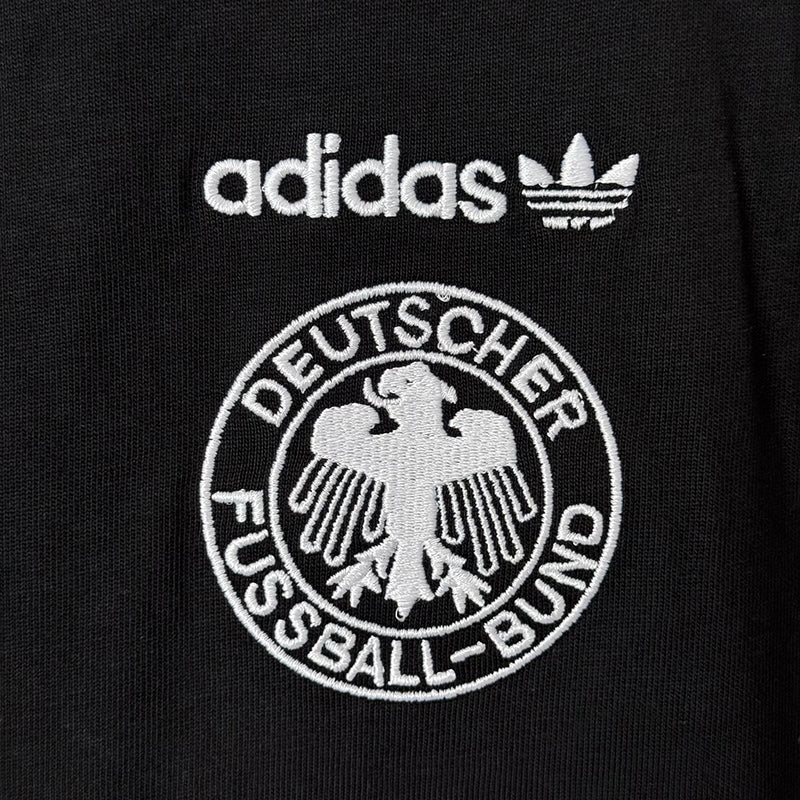 Germany black all-cotton retro jersey image 6