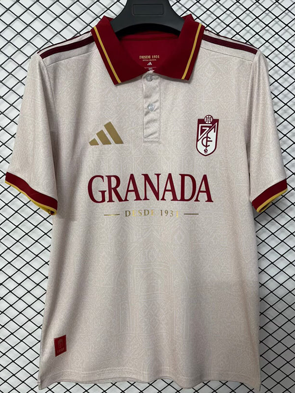 26/27 Granada Beige EQT Edition Fans Soccer Jersey