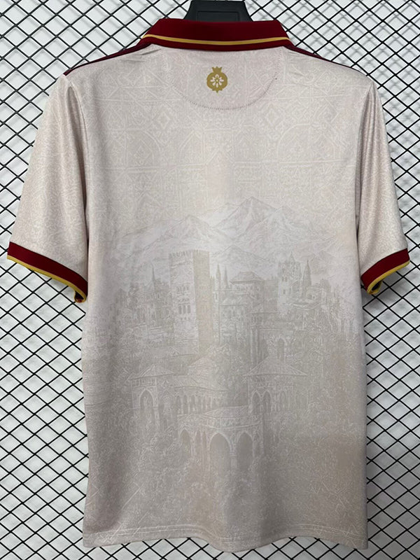 26/27 Granada Beige EQT Edition Fans Soccer Jersey