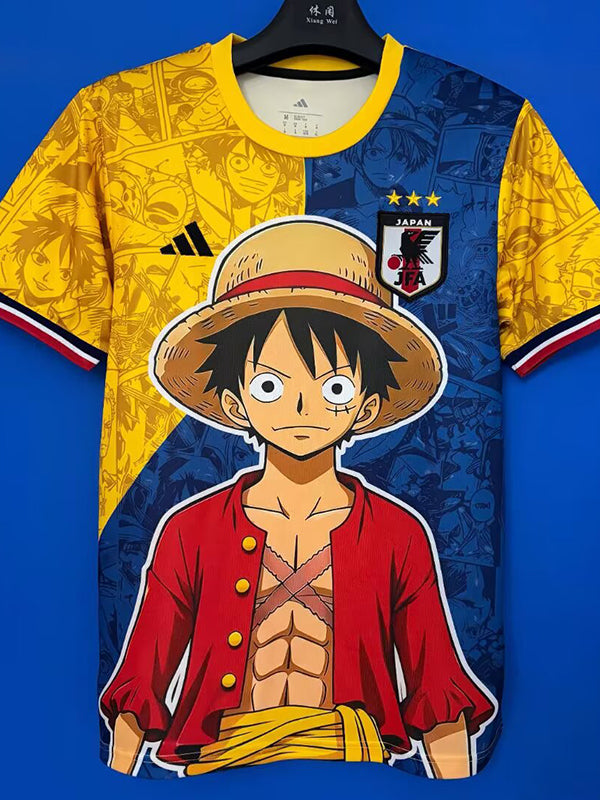 Japan yellow Luffy jersey front