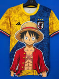 Japan yellow Luffy jersey front
