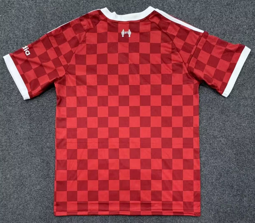 27/28 Liverpool home fan jersey back view