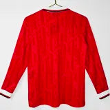1992/1994 Man Utd Home Long Sleeve Retro Soccer Jersey