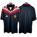 26/27 Man Utd Black Casual Version Retro Soccer Jersey