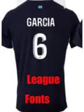 26/27 Marseille Away Kids Soccer Jersey image 3