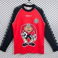 2002 Club Olimpia Red Goalkeeper Retro Soccer Jersey