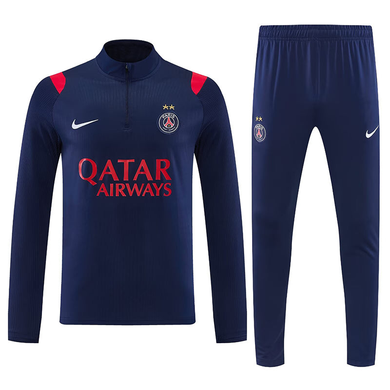 26/27 PSG Royal Blue Half Pull Tracksuit