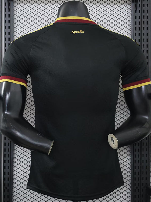 26/27 Spain Black Steel Stamp Edition Player Version Soccer Jersey