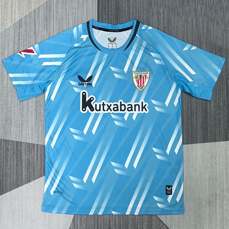 26/27 Bilbao Sky Blue Fans Soccer Jersey