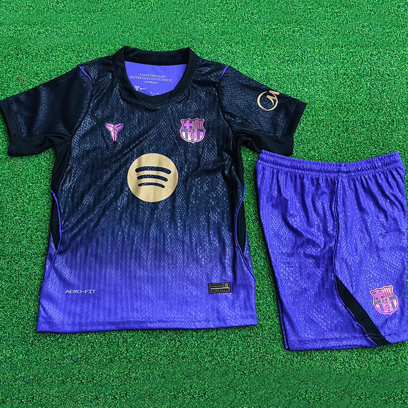 26/27 BAR Away Player Version Kids Soccer Jersey