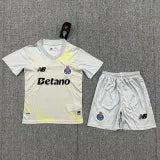 26/27 Porto goalkeeper Grey Kids Soccer Jersey