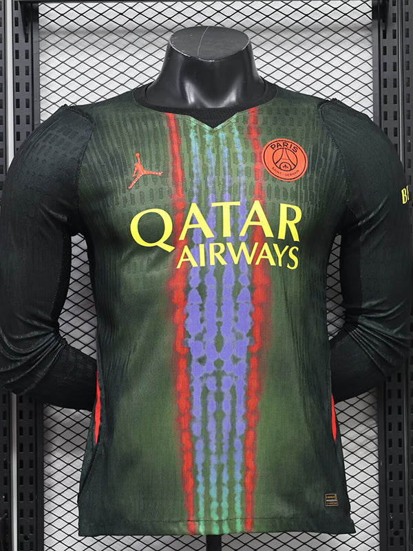 26/27 PSG Third Player Version Long Sleeve Soccer Jersey