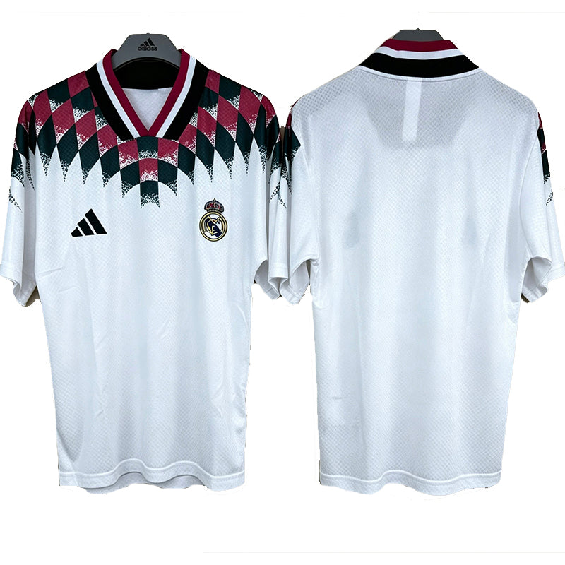 26/27 RMA White Casual Version Retro Soccer Jersey