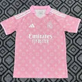 Real Madrid pink polo shirt image 1